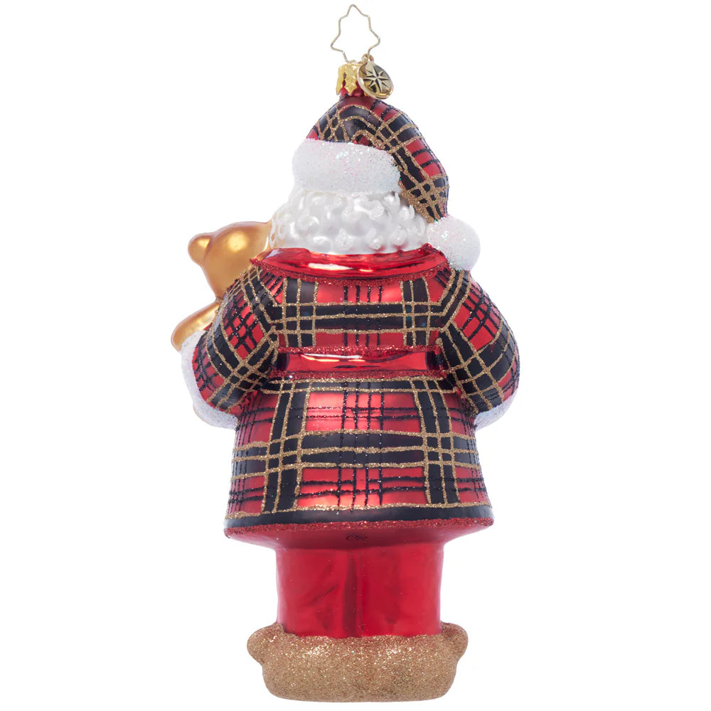 Christopher Radko Sweet Slumber Treat Glass Christmas Ornament