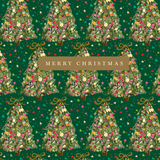 McGrath Foundation Green Trees Charity Boxed Christmas Cards