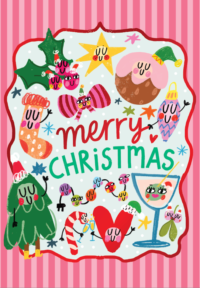 Kids Helpline Hello Christmas Charity Boxed Christmas Cards