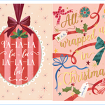 McGrath Foundation Fa La La Bauble Charity Boxed Christmas Cards