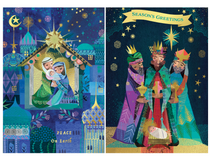 McGrath Foundation Beautiful Ornate Nativity Charity Boxed Christmas Cards