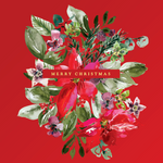 McGrath Foundation Central Watercolour Leaves Charity Boxed Christmas Cards
