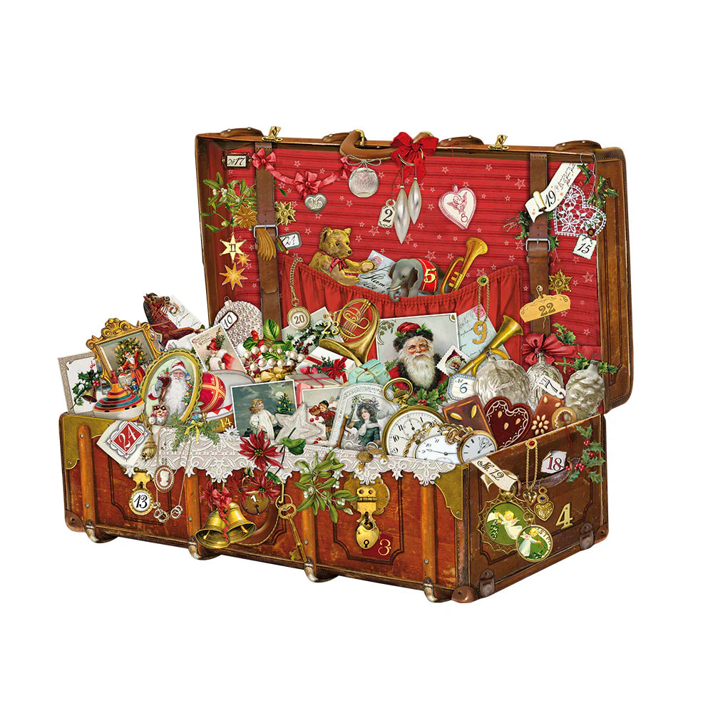 Christmas Treasure Chest Large Advent Calendar