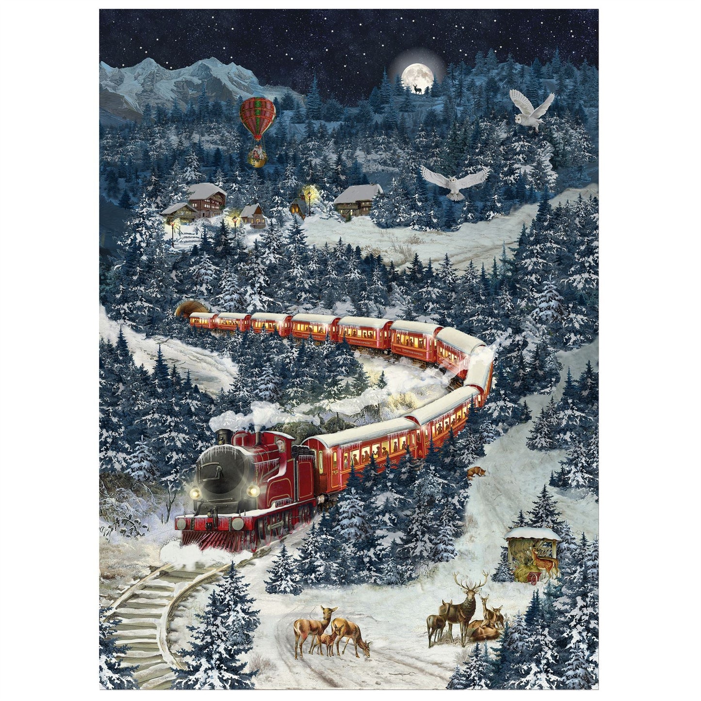 Magical Winter Express Luxury Advent Calendar