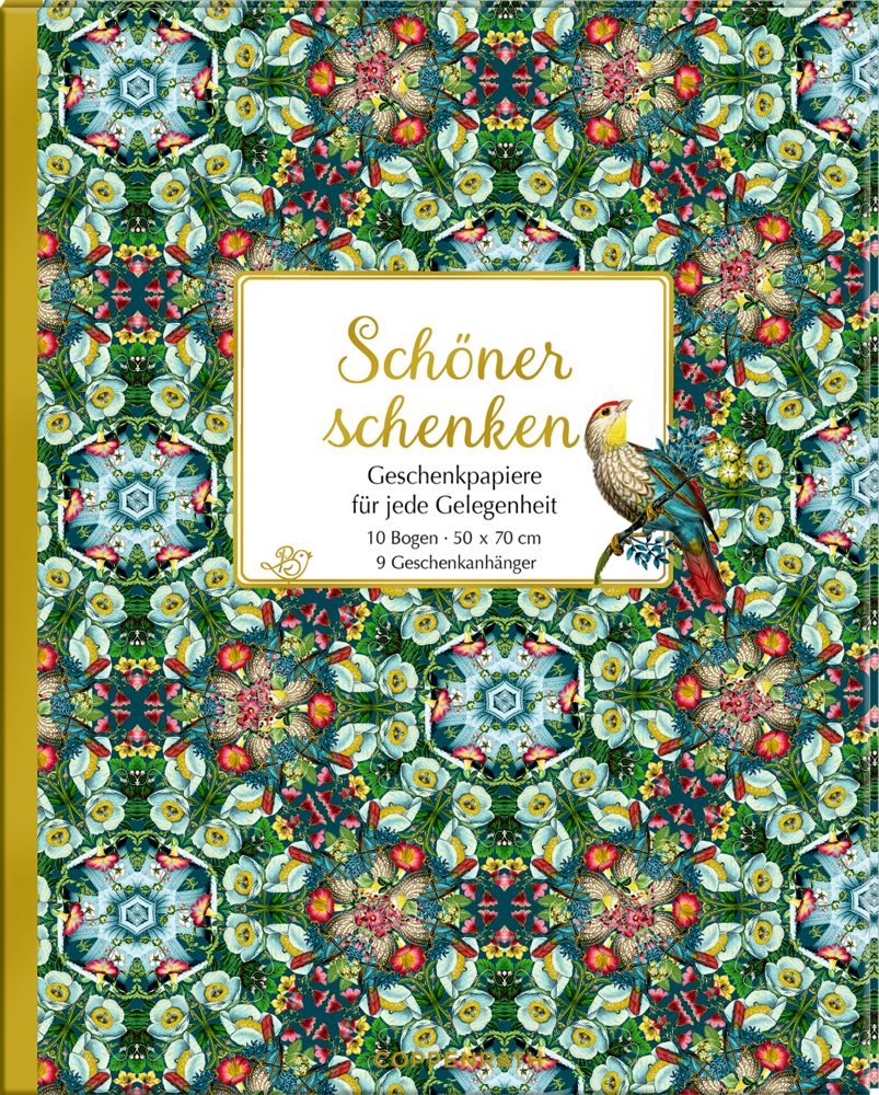 Barbara Behr Kaleidoscope Wrapping Paper Book