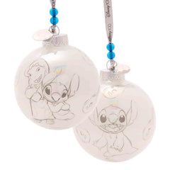 Disney 100 Classic Characters Christmas Glass Bauble Set