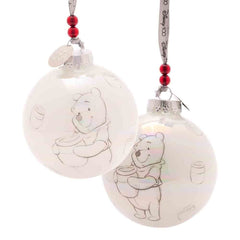 Disney 100 Classic Characters Christmas Glass Bauble Set