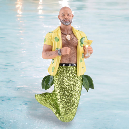 December Diamonds Merman Key Lime Daddy Ornament