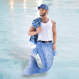 December Diamonds Merman Trucker Ornament