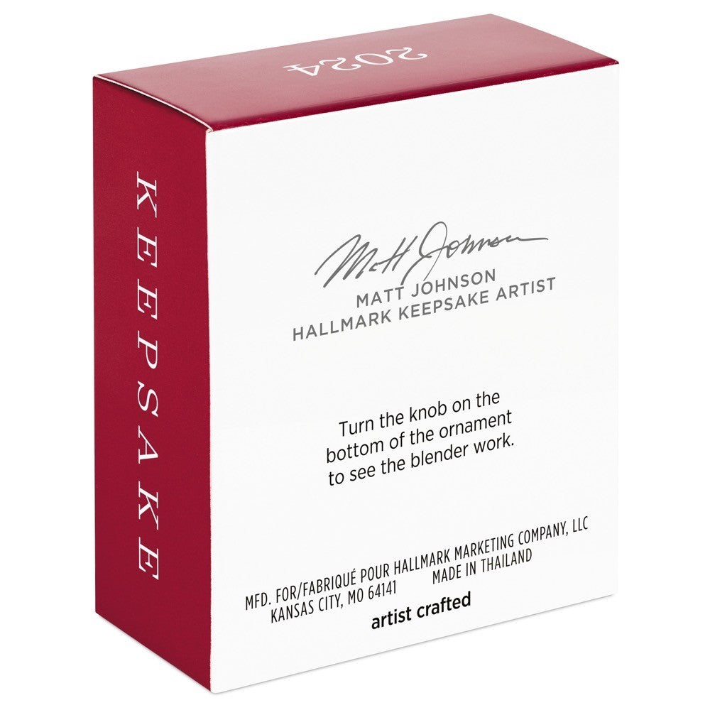 Mini Bitty Blender Hallmark Keepsake Ornament 1.7''