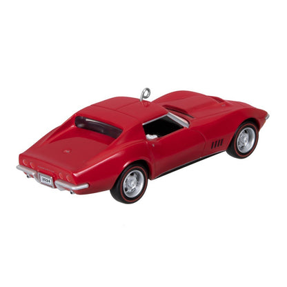 Classic American Cars 1968 Chevrolet¨ Corvette¨ L88 2024 Metal Hallmark Keepsake Ornament