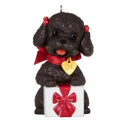 Puppy Love Poodle 2024 Hallmark Keepsake Ornament