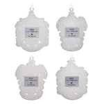 Harry Potterª Hogwartsª House Crest Metal Hallmark Keepsake Ornaments Set of 4