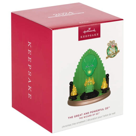 The Wizard of Oz The Great and Powerful Oz With Light and Sound Hallmark Keepsake Ornament