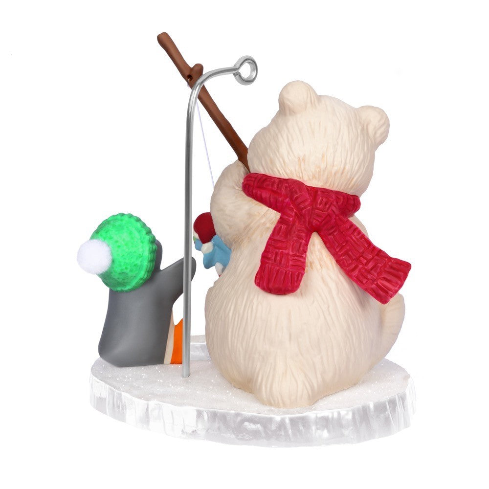 Snowball and Tuxedo Fishing Friends Hallmark Keepsake Ornament