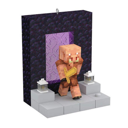 Minecraft Nether Portal With Light Hallmark Keepsake Ornament