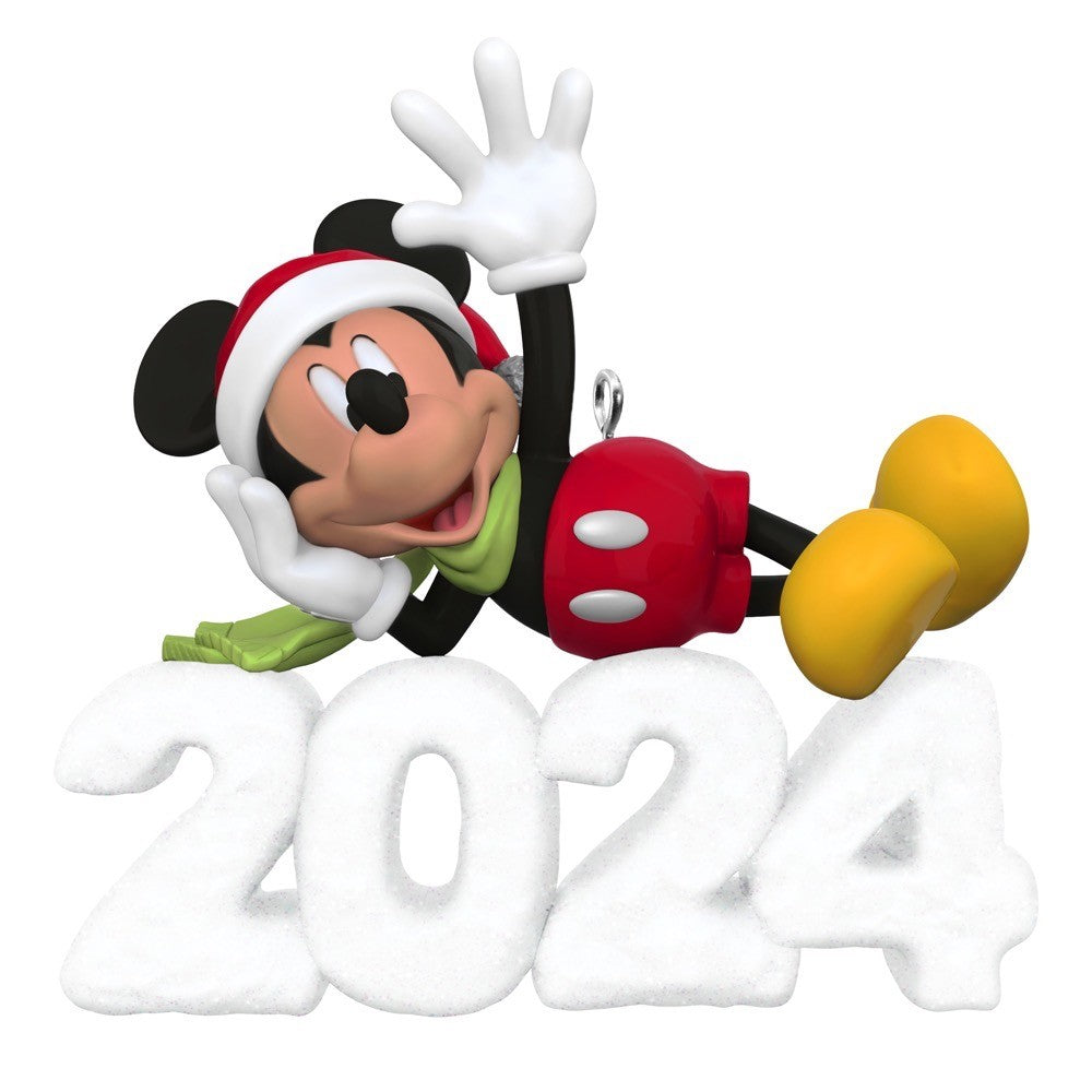 Disney Mickey Mouse A Year of Disney Magic 2024 Hallmark Keepsake Ornament