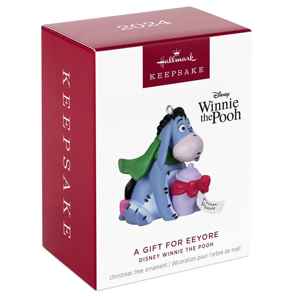 Disney Winnie the Pooh A Gift for Eeyore Hallmark Keepsake Ornament