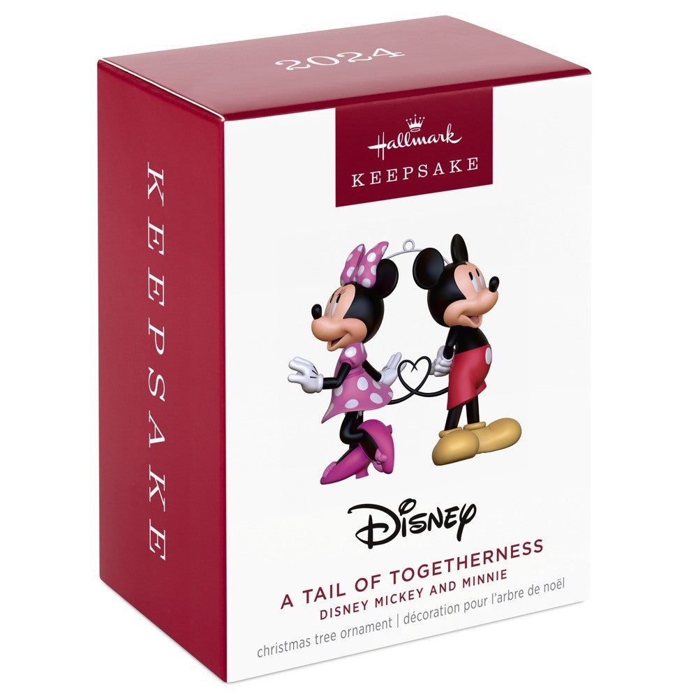 Disney Mickey and Minnie A Tail of Togetherness Hallmark Keepsake Ornament