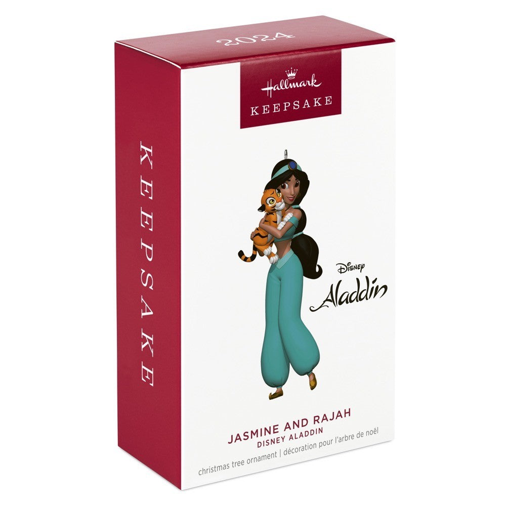 Disney Aladdin Jasmine and Rajah Hallmark Keepsake Ornament