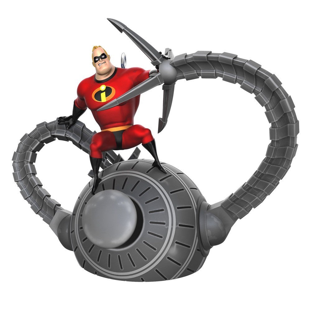 Disney and Pixar The Incredibles 20th Anniversary Battling the Omnidroid Hallmark Keepsake Ornament