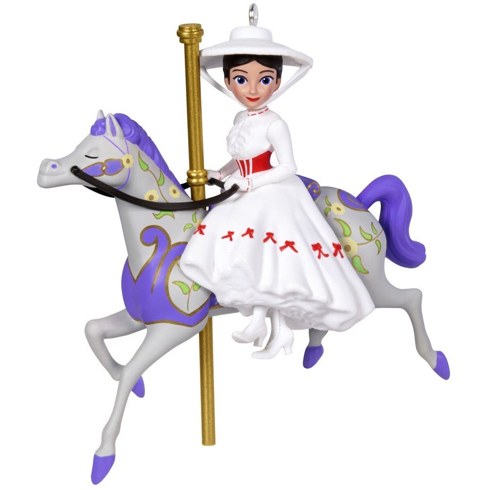 Disney Mary Poppins 60th Anniversary A Practically Perfect Carousel Ride Hallmark Keepsake Ornament