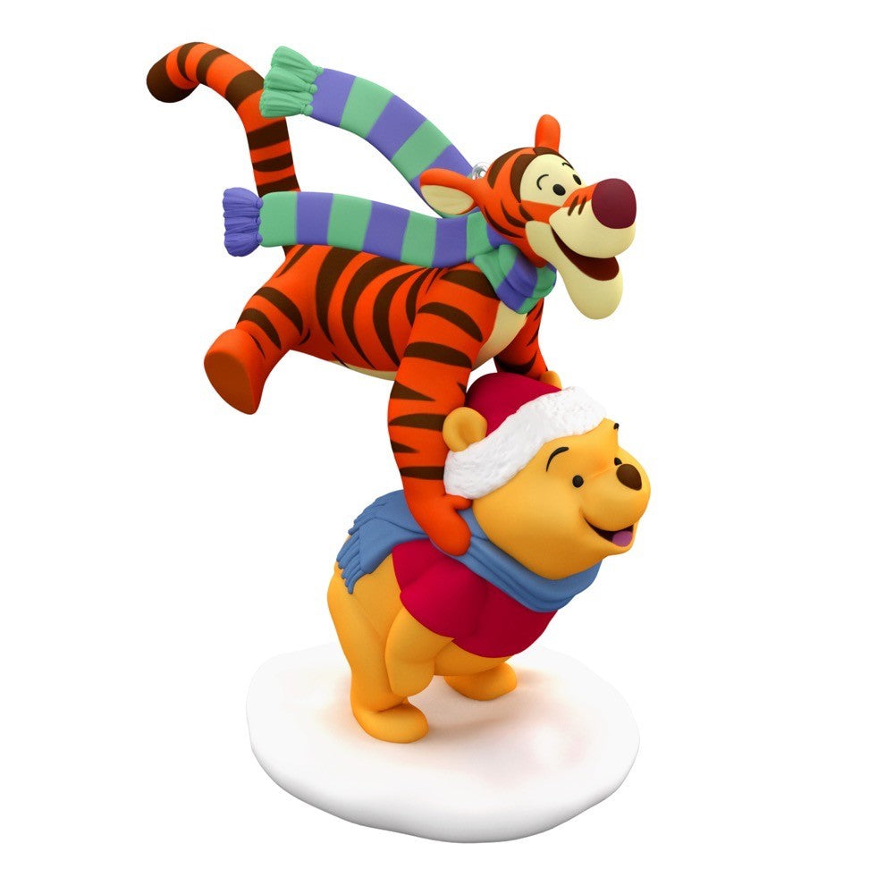 Disney Winnie the Pooh Leapfrogging Friends Hallmark Keepsake Ornament