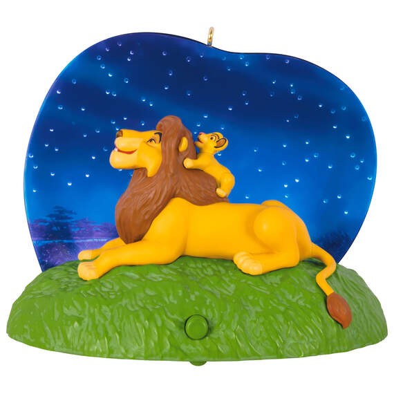 Disney The Lion King 30th Anniversary Always There to Guide You With Light and Sound Hallmark Keepsake Ornament