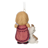 Disney Precious Moments Frozen Anna and Olaf Porcelain Hallmark Keepsake Ornament