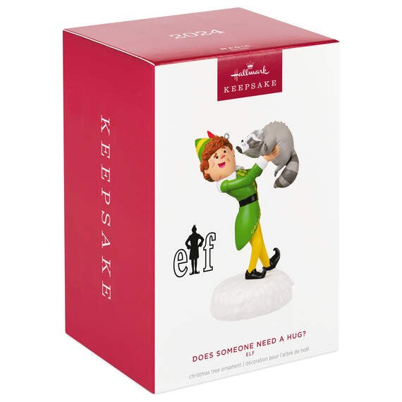 Elf Does Someone Need a Hug? With Sound Hallmark Keepsake Ornament