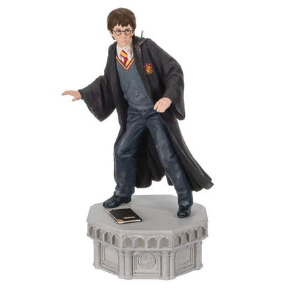 Harry Potter and the Chamber of Secrets Collection Harry Potter With Light and Sound Hallmark Keepsake Ornament