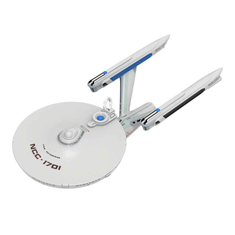 Mini Star Trekª: The Motion Picture U.S.S. Enterprise NCC-1701 Refit Hallmark Keepsake Ornament 0.4''