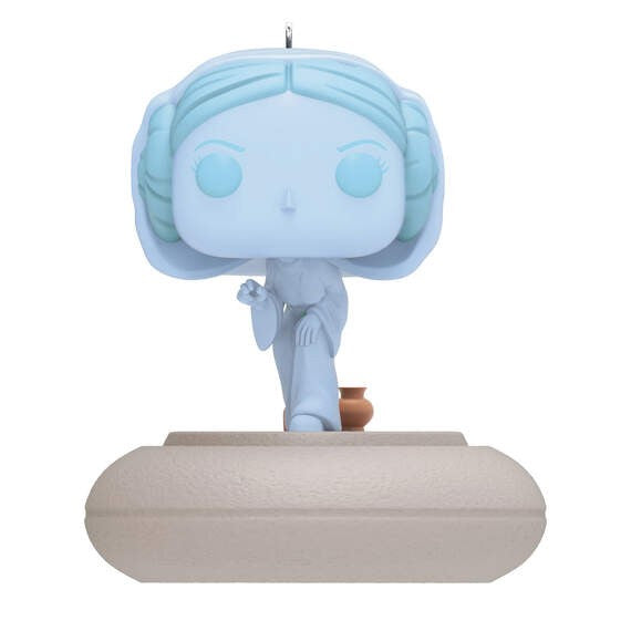 Star Wars: A New Hope Princess Leia's Desperate Plea Funko POP! With Light and Sound Hallmark Keepsake Ornament