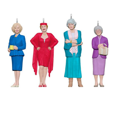 The Golden Girls Miniature Set of 4 Hallmark Keepsake Ornament