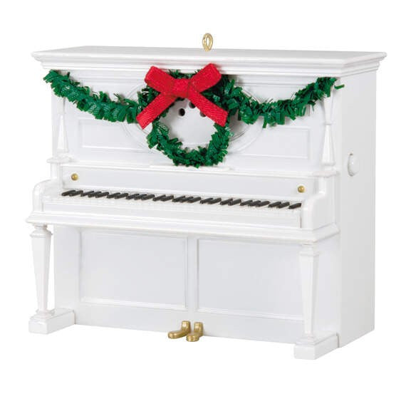 Joy to the World Piano Musical Hallmark Keepsake Ornament