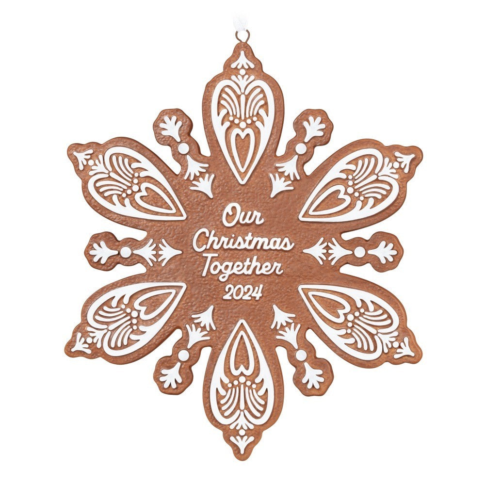 Our Christmas Together 2024 Porcelain Hallmark Keepsake Ornament