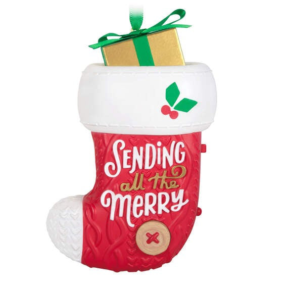 Sending All the Merry Recordable Sound Hallmark Keepsake Ornament