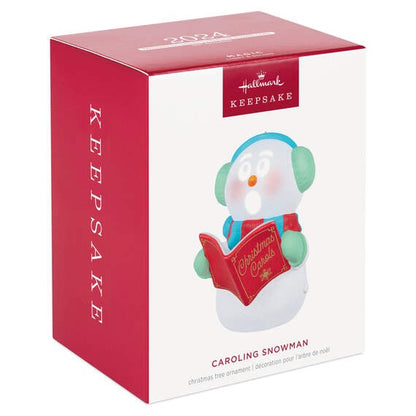 Caroling Snowman Musical With Light Hallmark Keepsake Ornament