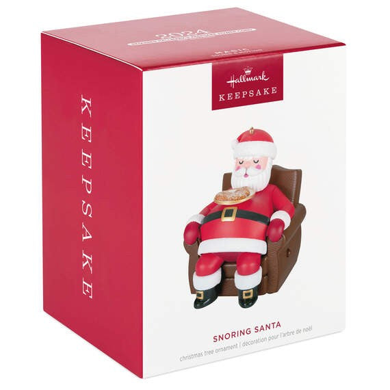 Snoring Santa With Sound and Motion Hallmark Keepsake Ornament