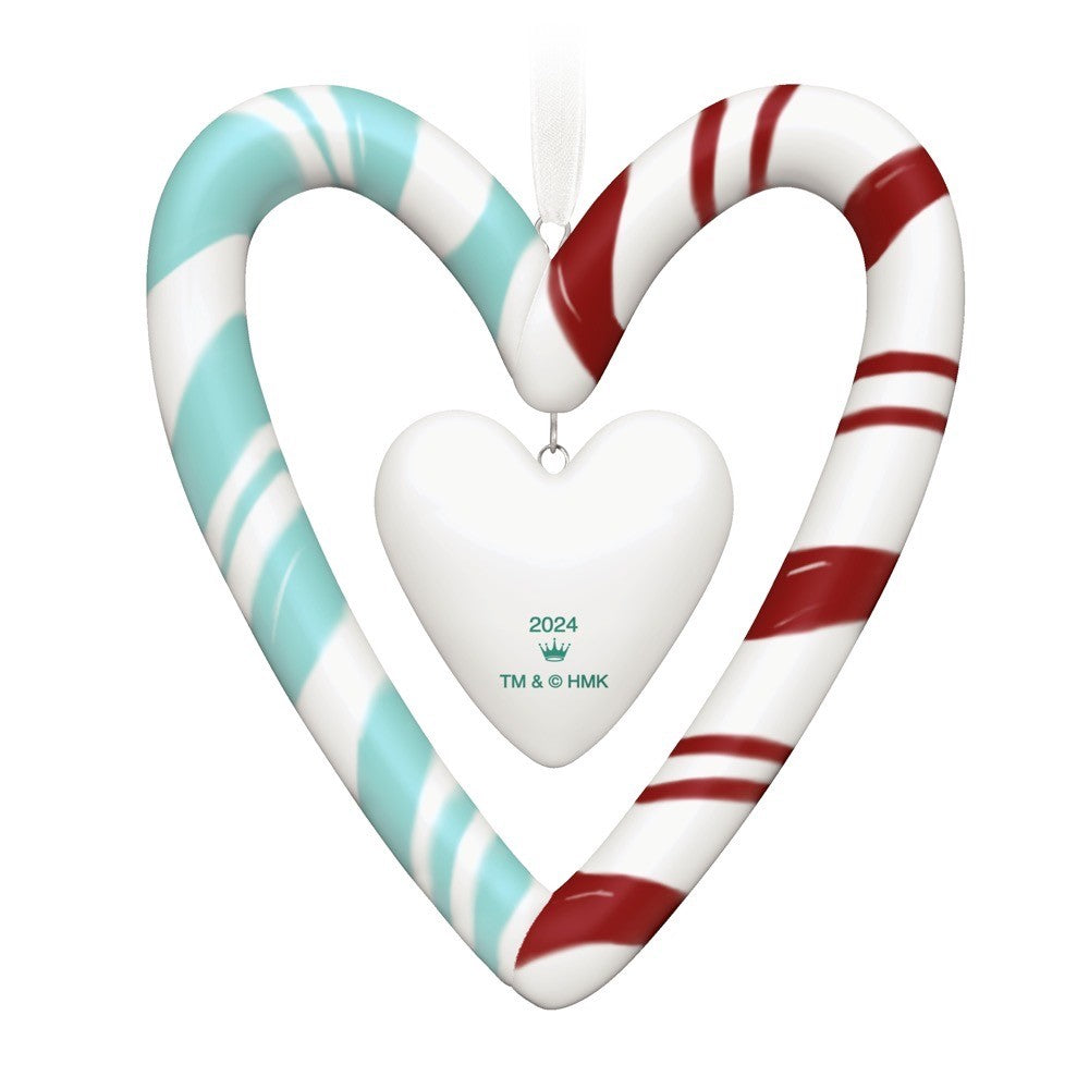 Hallmark Channel Spread the Love Porcelain Hallmark Keepsake Ornament