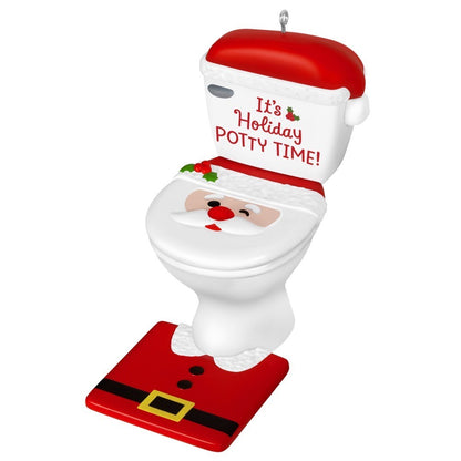 It's Holiday Potty Time Hallmark Keepsake Ornament