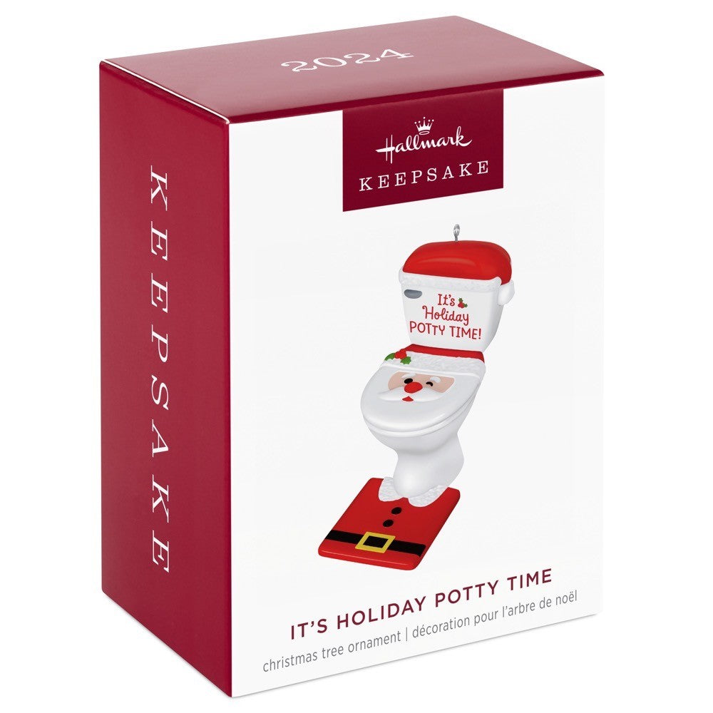 It's Holiday Potty Time Hallmark Keepsake Ornament