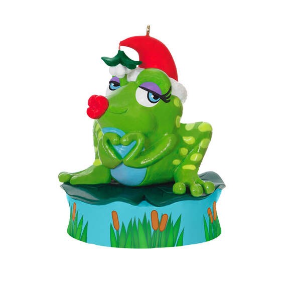 Mistle-Toad With Sound Hallmark Keepsake Ornament