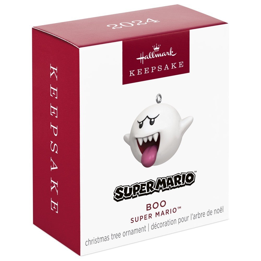 Nintendo Super Mario Boo Miniature Hallmark Keepsake Ornament