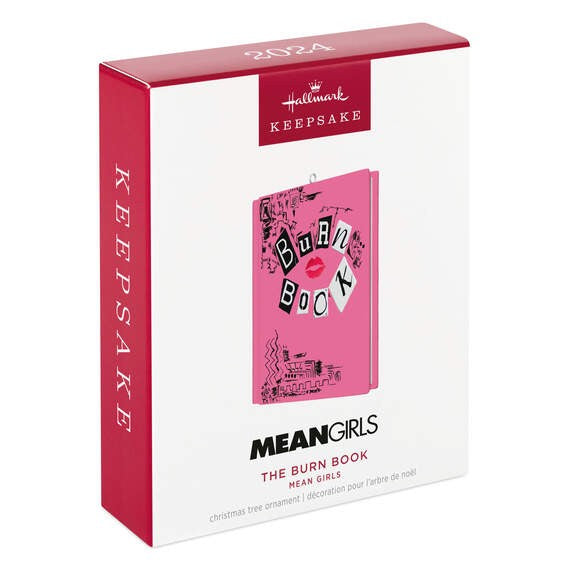 Mean Girls The Burn Book Ornament Hallmark Keepsake Ornament