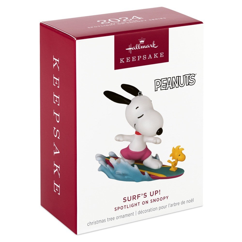 Peanuts¨ Spotlight on Snoopy Surf's Up! Hallmark Keepsake Ornament