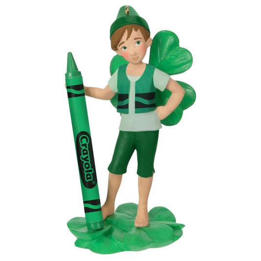 Crayola¨ Shamrock Fairy Hallmark Keepsake Ornament