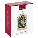 Twelve Days of Christmas Papercraft Hallmark Keepsake Ornament