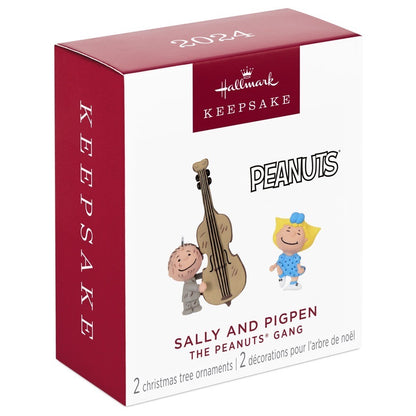 Mini The Peanuts¨ Gang Sally and Pigpen Hallmark Keepsake Ornaments Set of 2