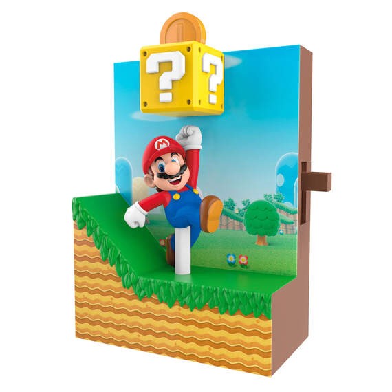 Nintendo Super Mario Collecting Coins With Sound and Motion Hallmark Keepsake Ornament